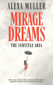 Pre Made Book Cover Green White