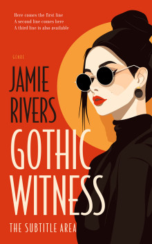 Pre Made Book Cover Thunderbird