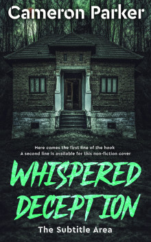 Pre Made Book Cover Outer Space