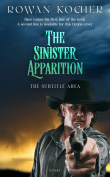 Pre Made Book Cover Ebony Clay