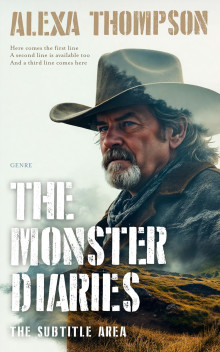 Pre Made Book Cover Outer Space