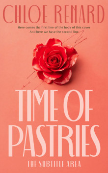 Pre Made Book Cover Apricot