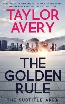 Pre Made Book Cover Silver Sand