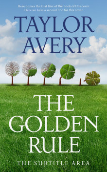 Pre Made Book Cover Fern Frond