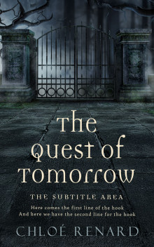 Pre Made Book Cover Outer Space