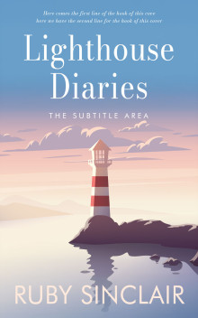 Pre Made Book Cover Pale Slate