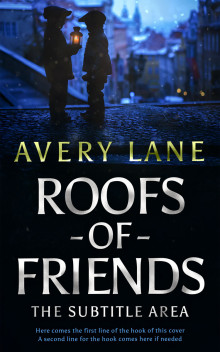 Pre Made Book Cover Ebony