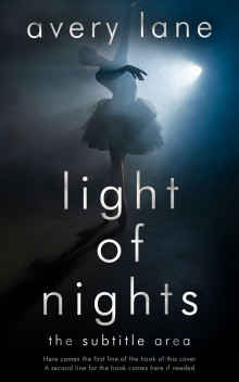 Pre Made Book Cover Mirage