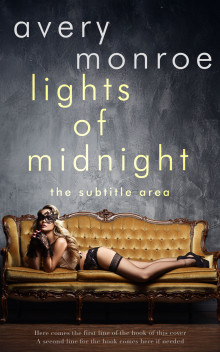 Pre Made Book Cover Thunder