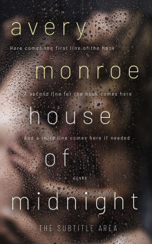 Pre Made Book Cover Cocoa Brown