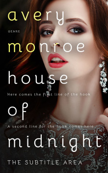 Pre Made Book Cover Quicksand