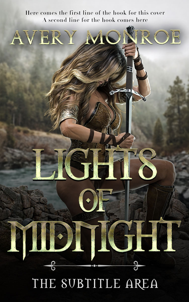 Pre Made Book Cover Zeus