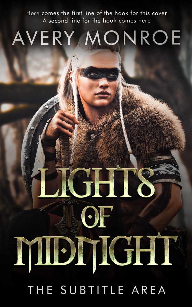 Pre Made Book Cover Rodeo Dust