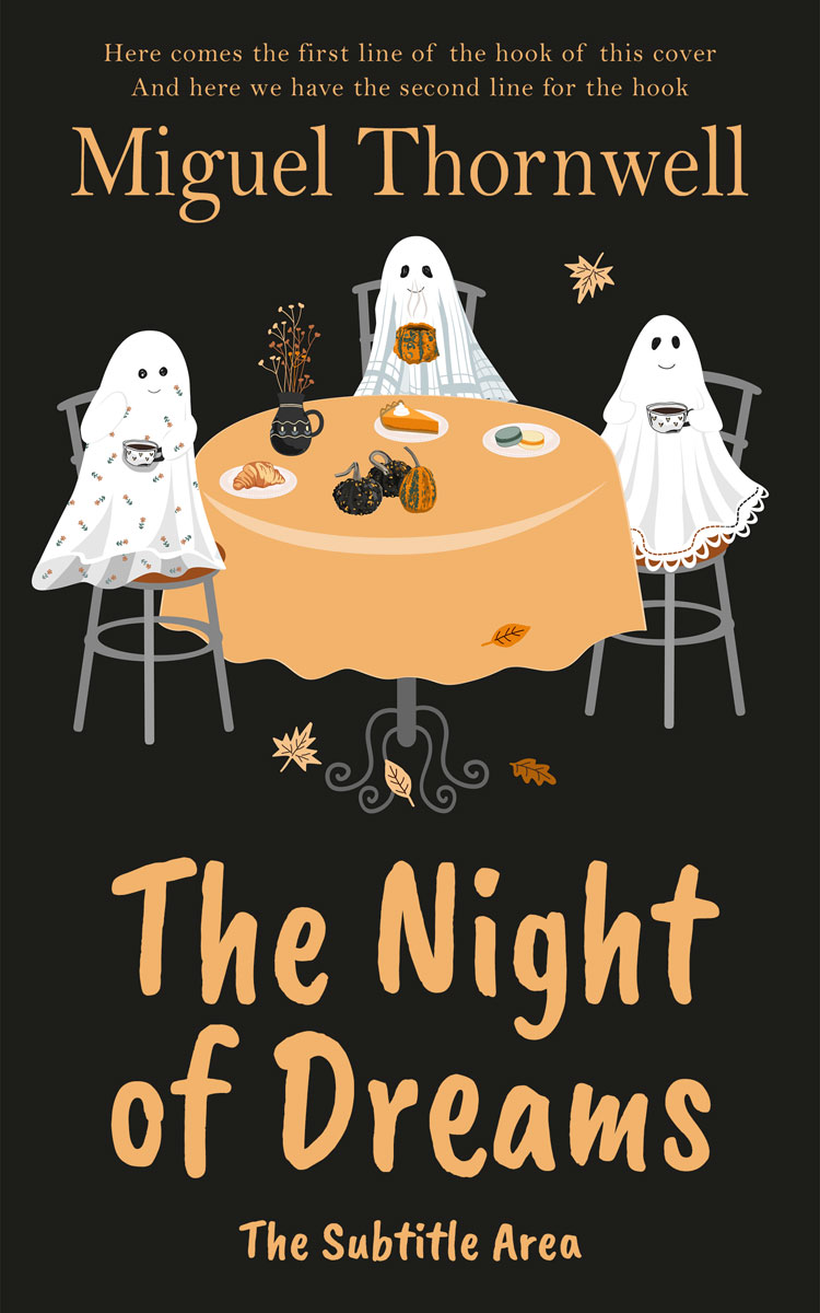 Pre Made Book Cover Tacao