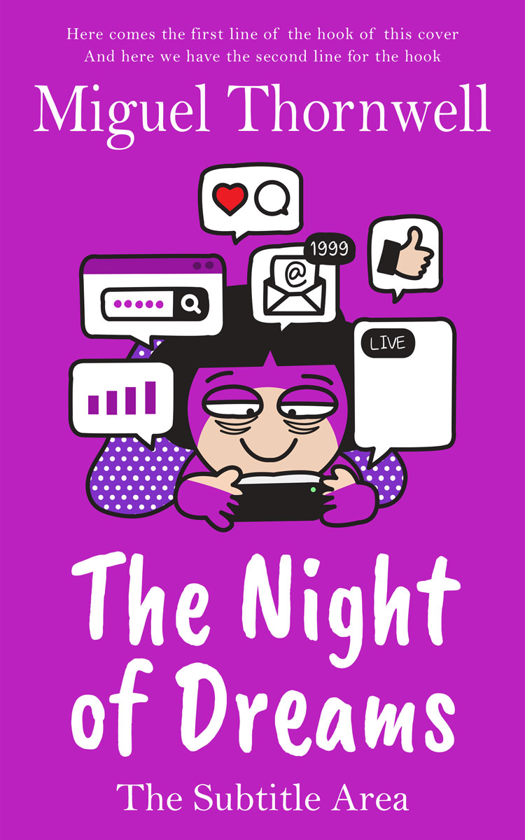 Pre Made Book Cover Seance