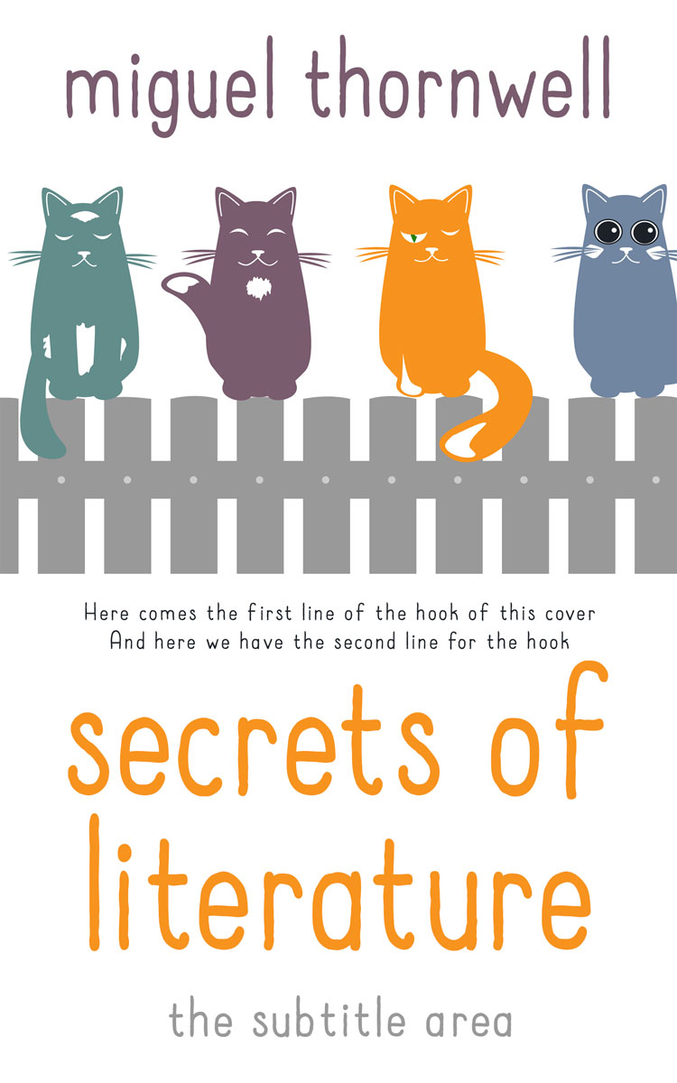 Pre Made Book Cover Oslo Gray