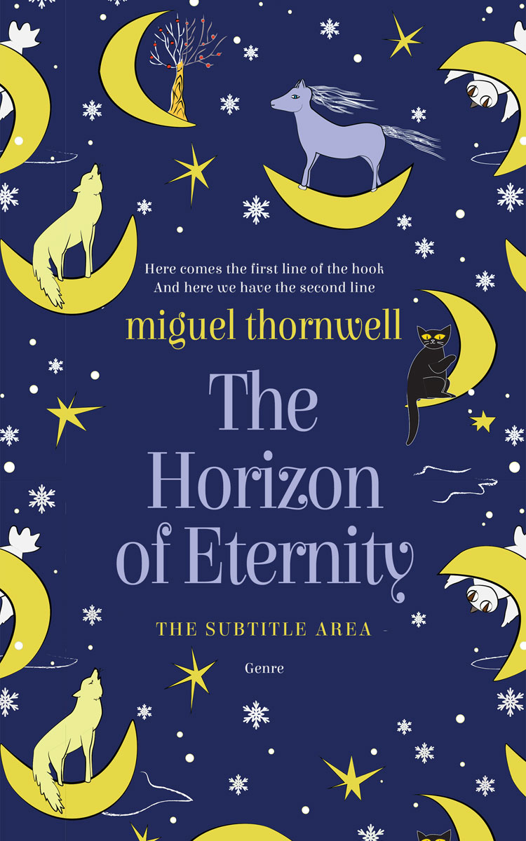 Pre Made Book Cover Cloud Burst