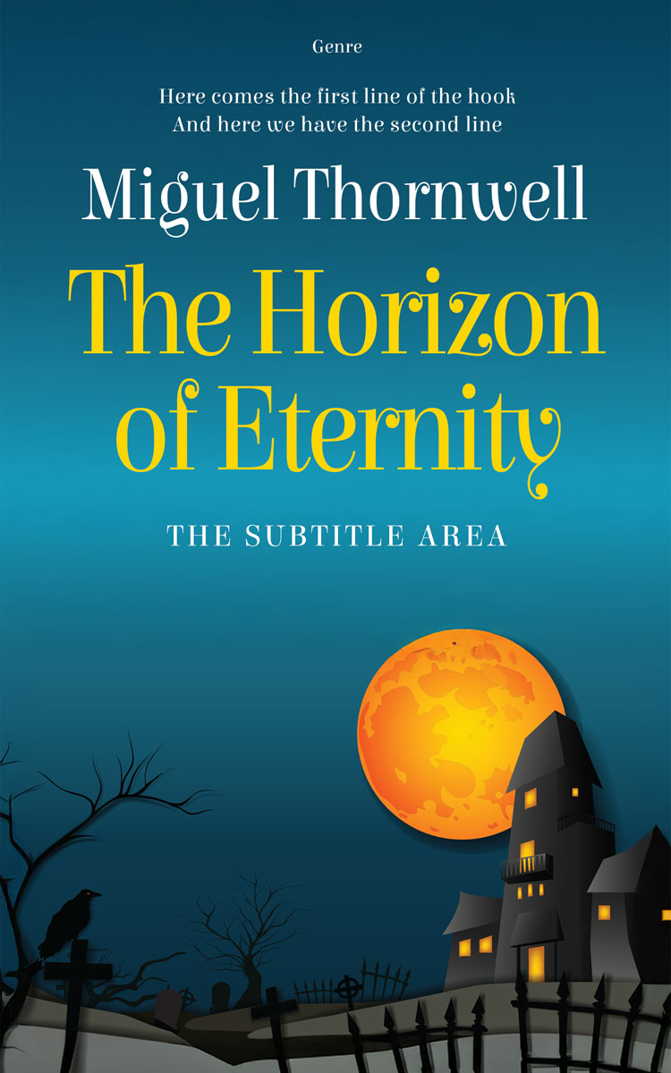 Pre Made Book Cover Chathams Blue