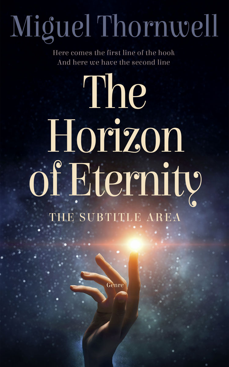 Pre Made Book Cover Mirage