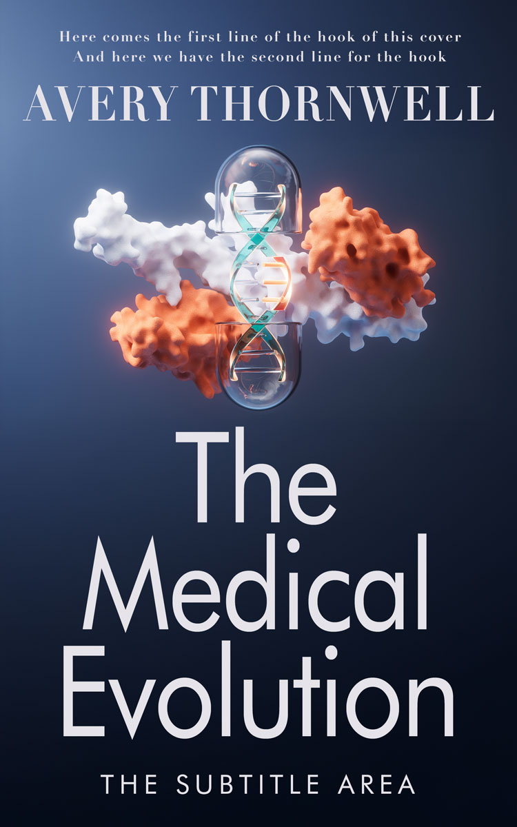 Pre Made Book Cover Mirage