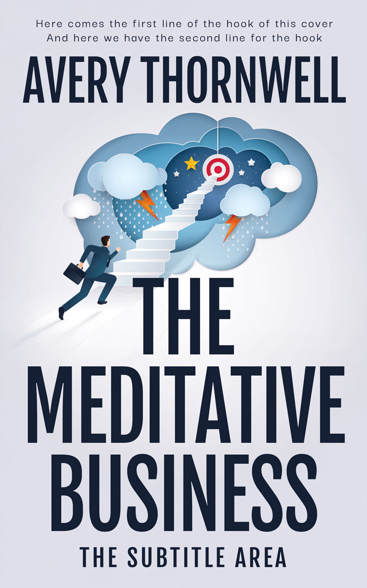 Pre Made Book Cover Cloud Burst