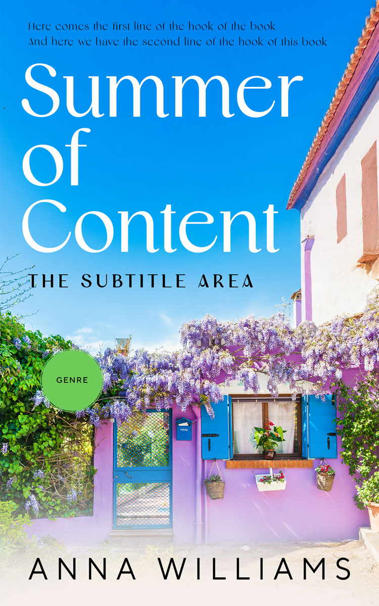 Pre Made Book Cover Lola
