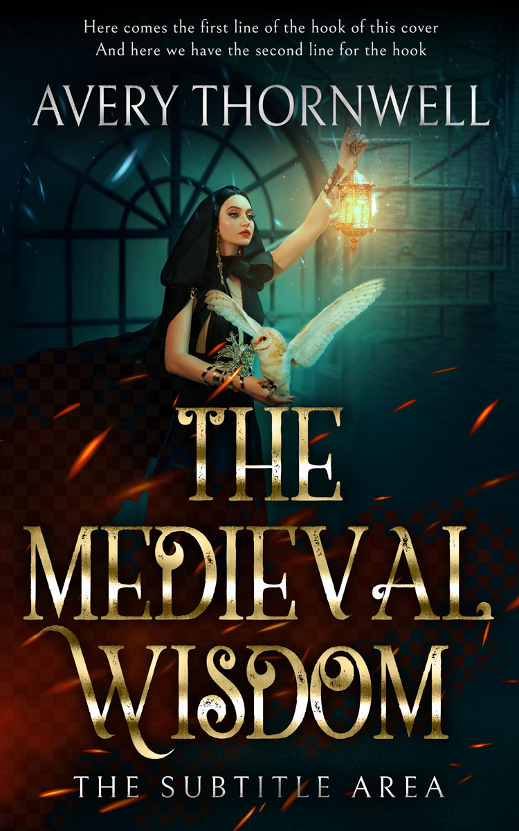 Pre Made Book Cover Woodsmoke