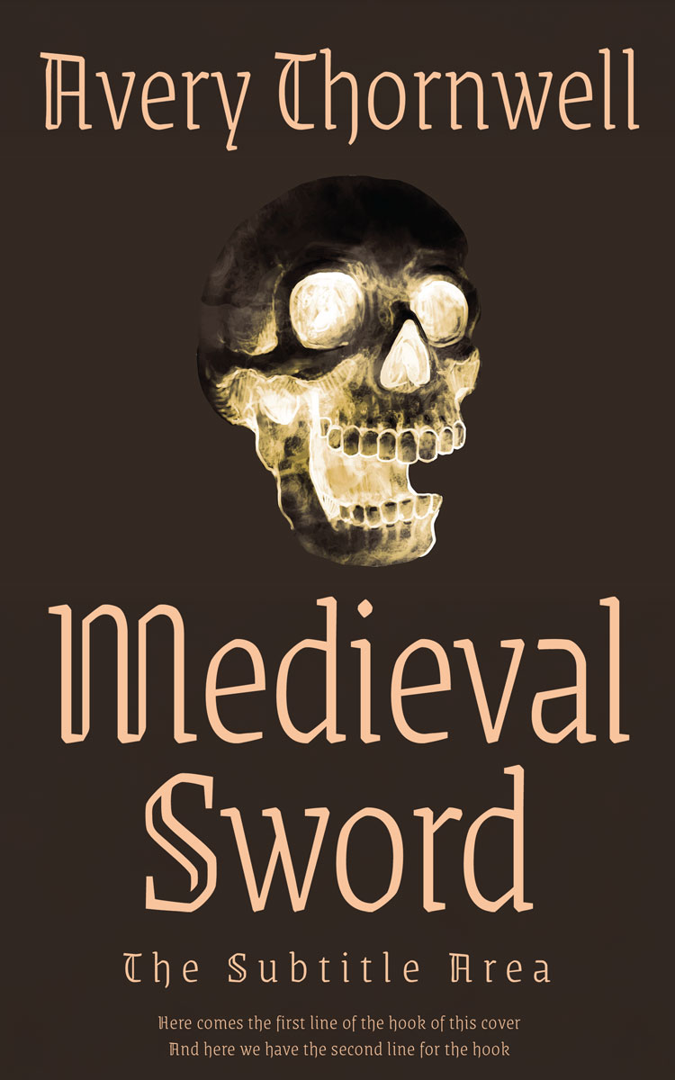 Pre Made Book Cover Cocoa Brown