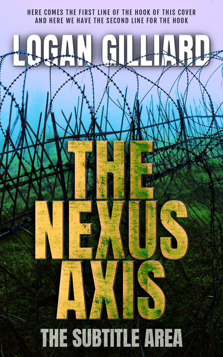 Pre Made Book Cover Green Kelp