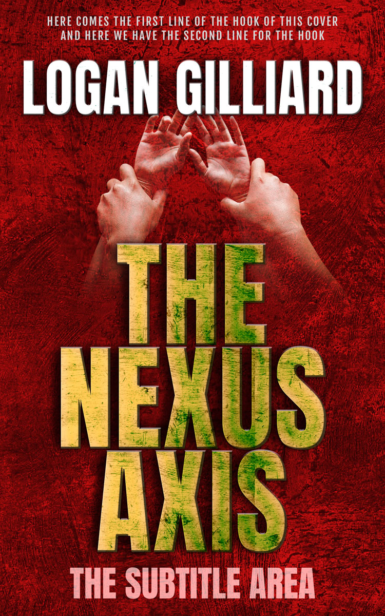Pre Made Book Cover Dark Tan