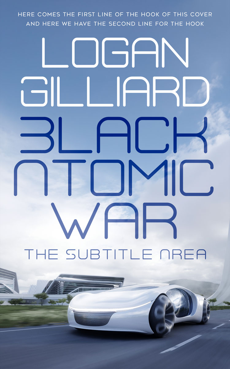 Pre Made Book Cover Wild Blue Yonder