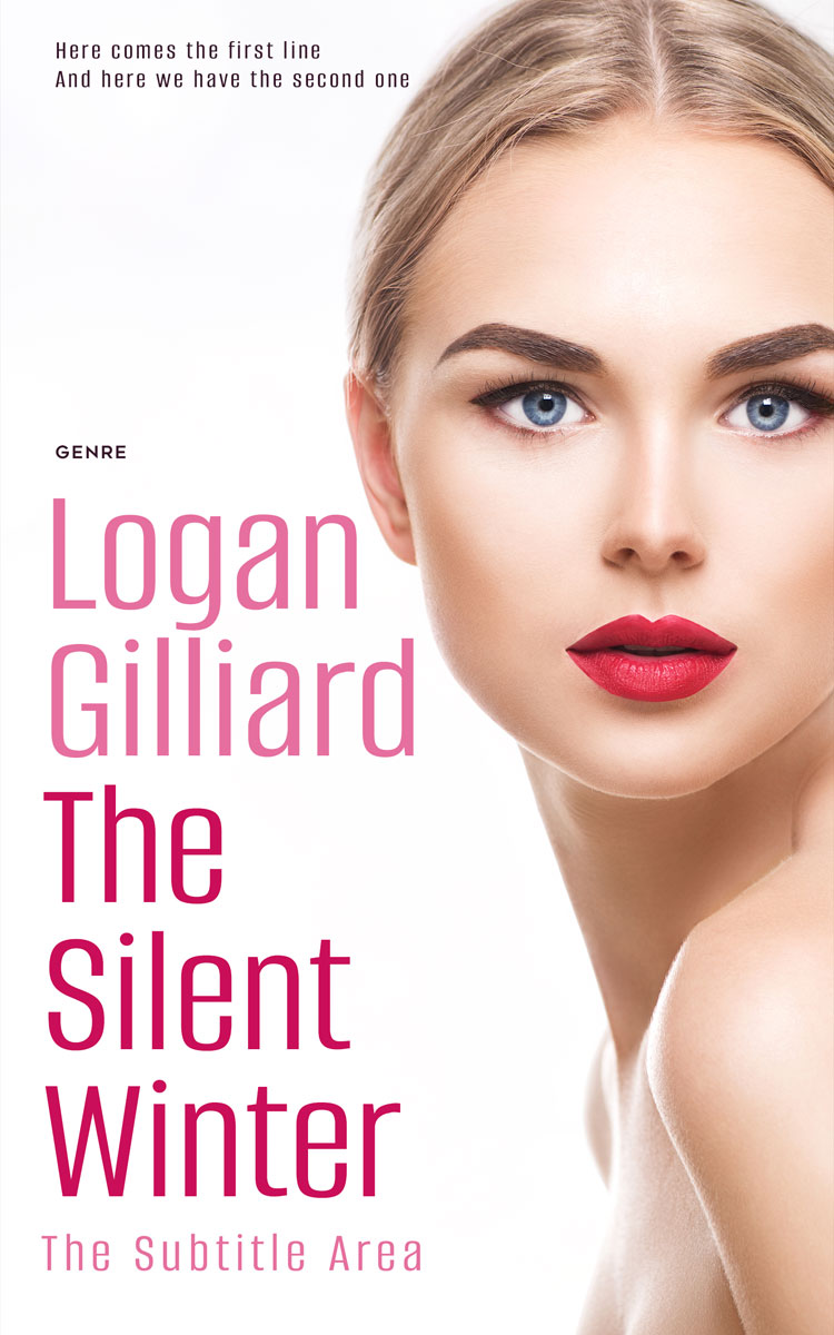 Pre Made Book Cover Rose Fog