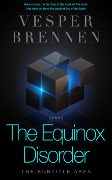 Pre Made Book Cover Black