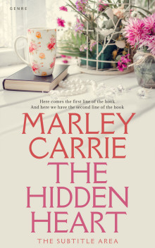 Pre Made Book Cover Satin Linen