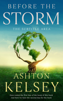 Pre Made Book Cover Beryl Green