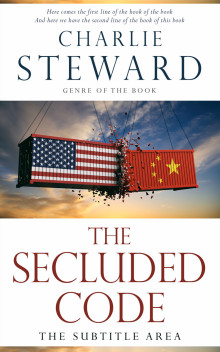 Pre Made Book Cover Coral Reef