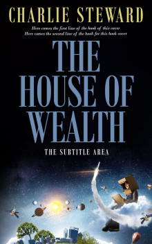 Pre Made Book Cover Powder Ash