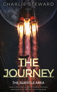 Pre Made Book Cover Thunder