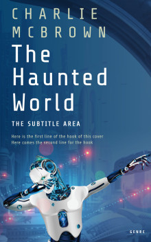 Pre Made Book Cover Astronaut