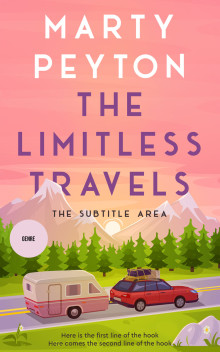 Pre Made Book Cover Sea Pink