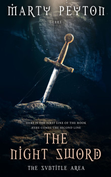 Pre Made Book Cover Ebony