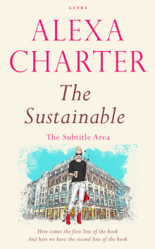 Pre Made Book Cover White Linen