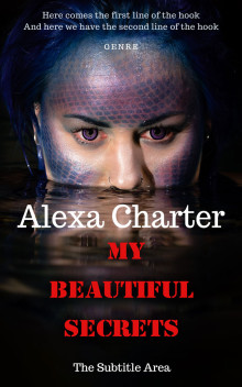 Pre Made Book Cover Old Rose