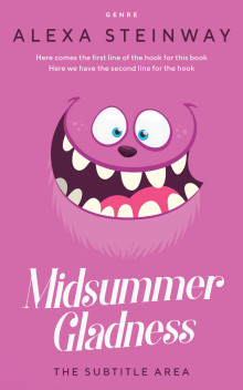 Pre Made Book Cover Hopbush