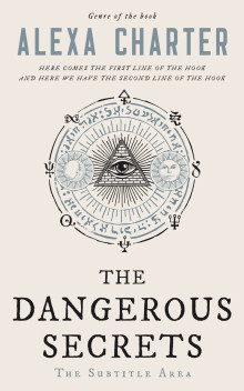 Pre Made Book Cover Dawn Pink