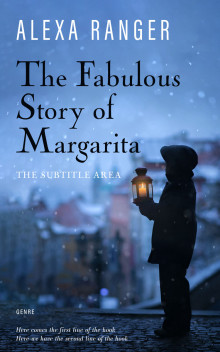 Pre Made Book Cover Steel Blue