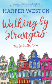 Pre Made Book Cover Jagged Ice