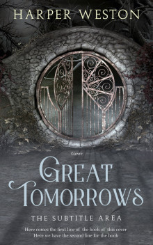 Pre Made Book Cover Abbey