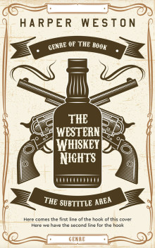 Pre Made Book Cover Parchment