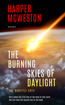 Pre Made Book Cover Harvest Gold